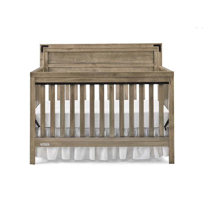 fisher price grey crib