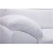 American Eagle Furniture Leather Accent Chair in White