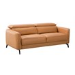American Eagle Furniture Genuine Leather Sofa in Yellow