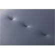 American Eagle Furniture Italian Leather Sectional in Blue and Gray