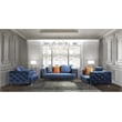 AE-D832 Royal Blue Color with Soft Velvet Fabric Sofa