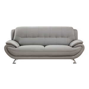 ae208 gray color with sofa faux and bonded leather