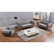 AE2368 Gray Color With Fabric Linen Loveseat
