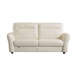 EK090 White Color With Italian Leather Sofa
