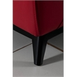 EK093 Red Color With Italian Full Leather Sofa