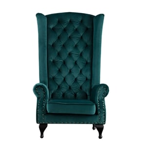 AE506 Green Color With Fabric Accent Chair