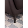 AE628 Dark Brown Color With Love Seat Microfiber Leather