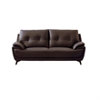 AE628 Dark Brown Color With Sofa Sofa Microfiber Leather