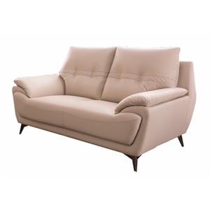 AE628 Light Ash Gray Color With Love Seat Microfiber Leather