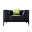 AE-D820 Black Color With Faux Leather Chair