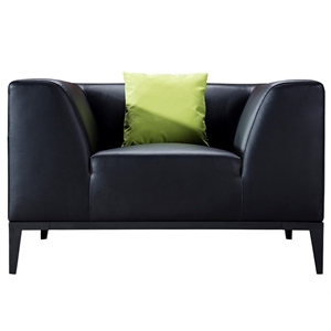 AE-D820 Black Color With Faux Leather Chair