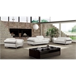 EK012 White Color With Italian Full Leather Chair