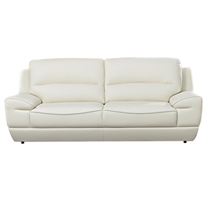 ek018 white color with italian leather sofa