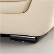 EK019 Cream Color With Italian Leather Loveseat