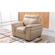 EK020 Tan Color With Italian Leather Chair