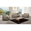 EK020 Tan Color With Italian Leather Sofa