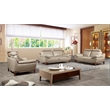 EK028 Tan Color With Italian Full Leather Loveseat