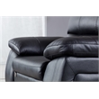 EK041 Black Color With Italian Leather Chair
