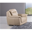 EK042 Tan Color With Italian Leather Chair