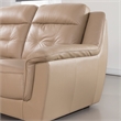EK042 Tan Color With Italian Leather Sofa