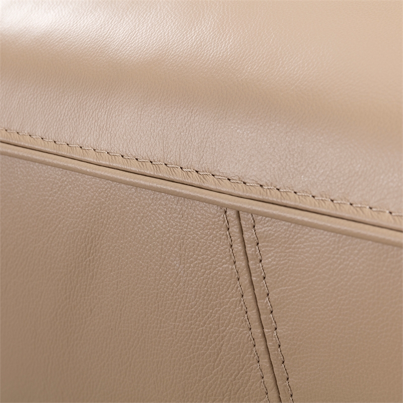 EK042 Tan Color With Italian Leather Sofa