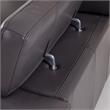 EK068 Dark Gray Color With Italian Leather Sofa