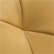 EK068 Yellow Color With Italian Leather Chair