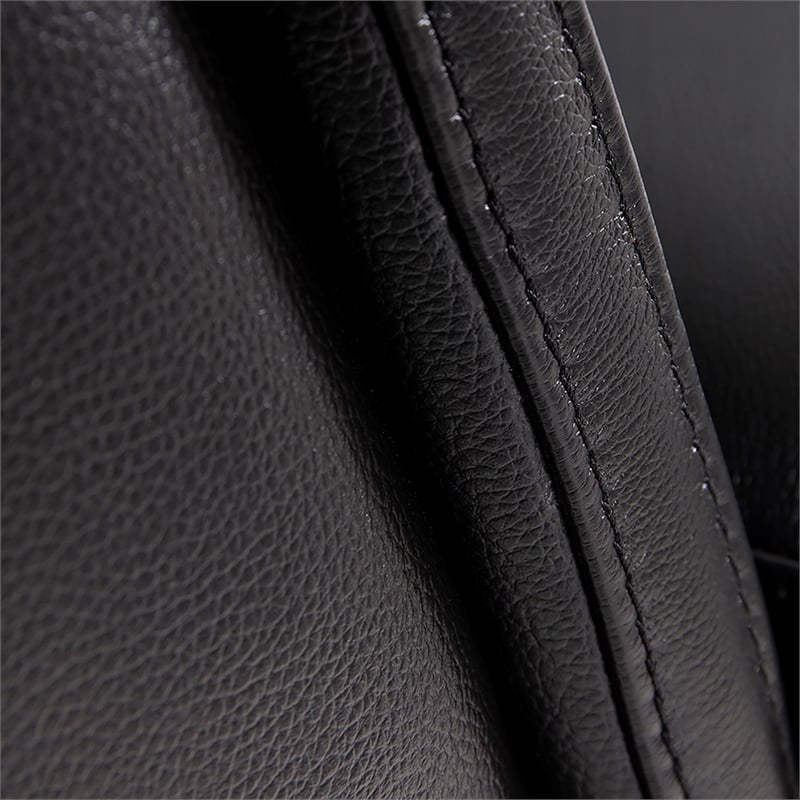 EK071 Black Color With Italian Leather Chair