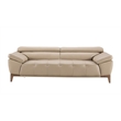 EK076 Tan Color With Italian Leather Sofa