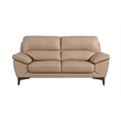 EK080 Tan Color With Italian Leather Loveseat