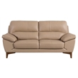 EK080 Tan Color With Italian Leather Loveseat
