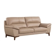 EK080 Tan Color With Italian Leather Sofa