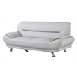 AE709-LG-SF Light Gray Color Sofa with Faux Leather