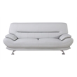 AE709-LG-SF Light Gray Color Sofa with Faux Leather