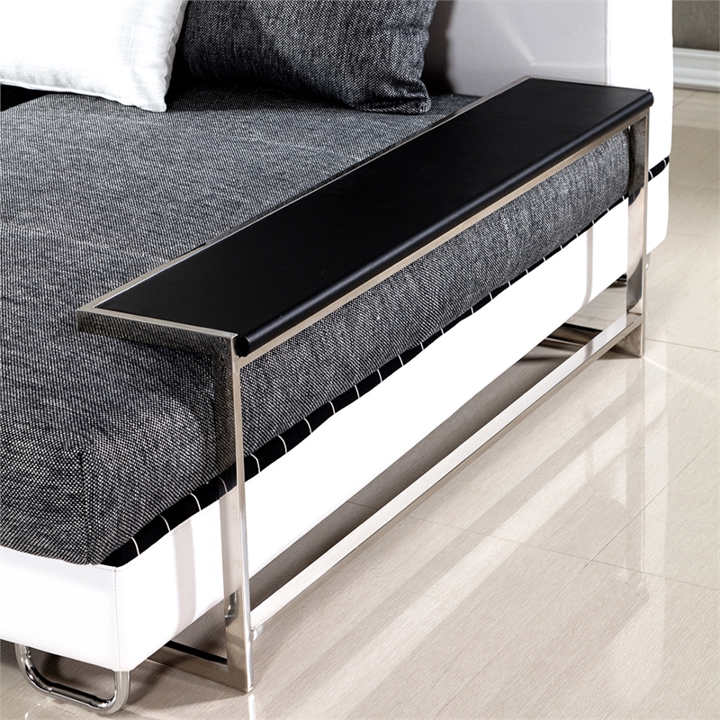 AE-L131 Gray Color With Fabric Sectional  Right Facing Chaise