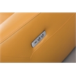 EK-L8001R Top grain leather Yellow Color With Sectional Left Facing Chaise
