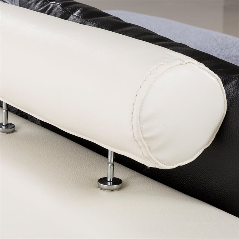 AE-L343 Gray Color With Fabric Sectional Right Facing Chaise