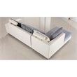 AE-L343 Gray Color With Fabric Sectional Left Facing Chaise