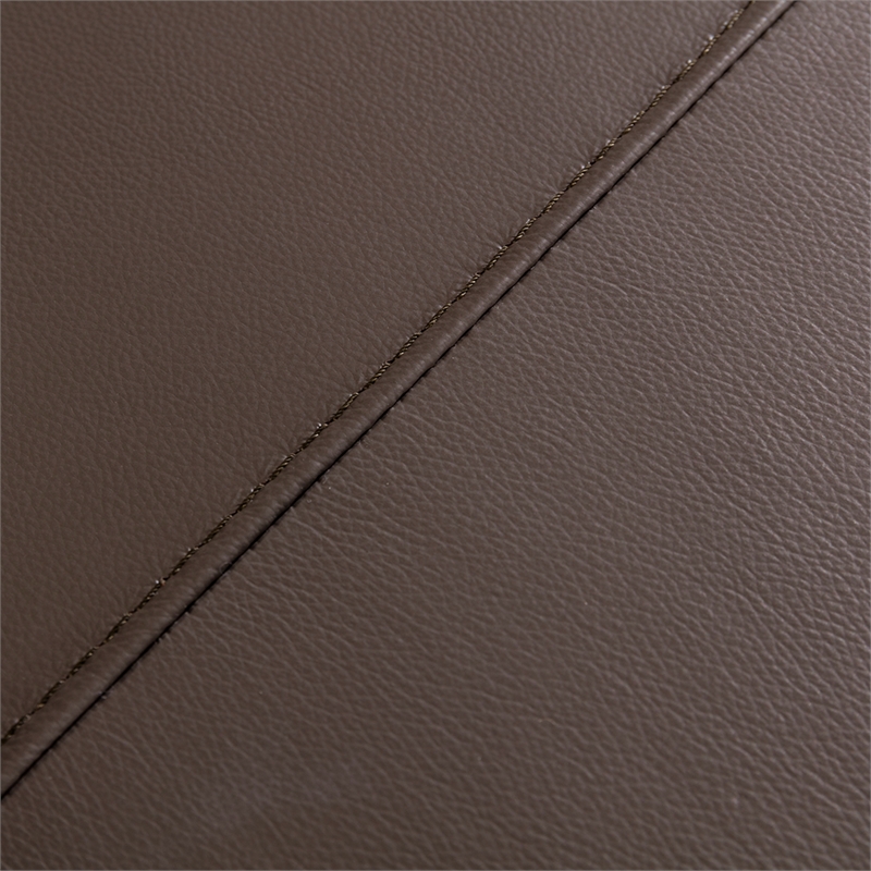 EK045 Taupe (Brown) Color With Italian Leather Chair