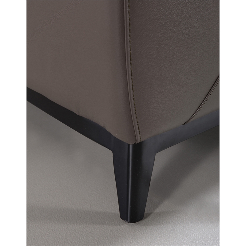 Italian Aniline Leather Sofa Cymax, Italian Vs Aniline Leather