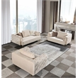 B-C260 Purple Color Queen Bed with Tufted Design