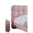 American Eagle B-D083-PNK-Q Modern Cute Princess Pink Faux Leather Queen Bed
