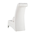 American Eagle AE505-W Modern Chic White Faux Leather Accent Chair