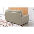 American Eagle EK020-LG-LS Light Gray Italian Top Grain Leather Loveseat