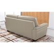 American Eagle EK020-LG-SF Light Gray Italian Top Grain Leather Sofa