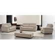 American Eagle EK020-LG-SF Light Gray Italian Top Grain Leather Sofa