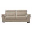 American Eagle EK020-LG-SF Light Gray Italian Top Grain Leather Sofa
