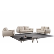 American Eagle EK-D835-IV-LS Modern Ivory Italian Top Grain Leather Loveseat