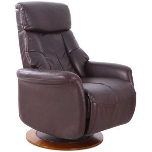 relax-r orleans faux leather recliner