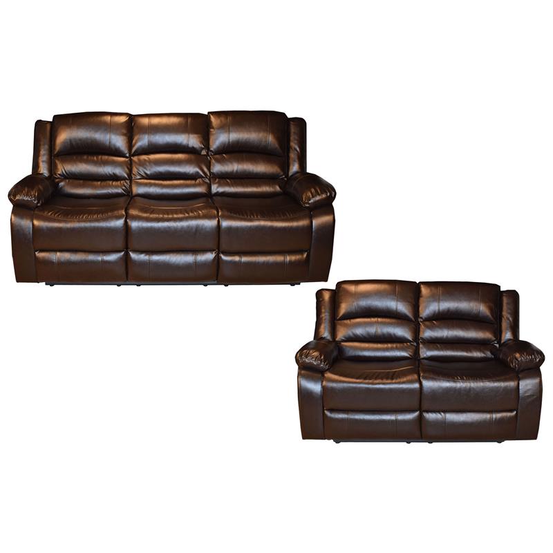 Galaxy Home Paco Recliner Sofa And Love, Art Van Leather Reclining Sofa